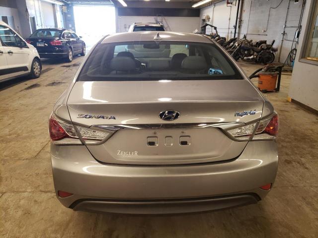 KMHEC4A49CA032607 - 2012 HYUNDAI SONATA HYBRID GRAY photo 6