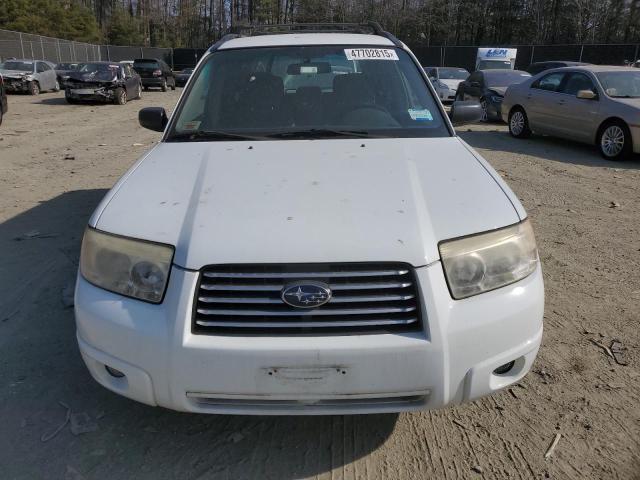 JF1SG63666H711760 - 2006 SUBARU FORESTER 2.5X 白色 照片 5