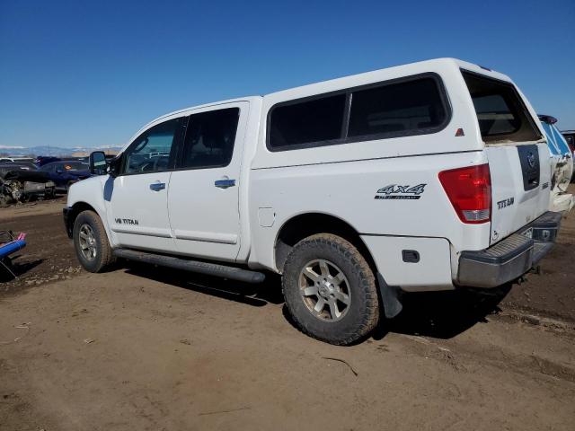 1N6AA07B96N565901 - 2006 NISSAN TITAN XE WHITE photo 2