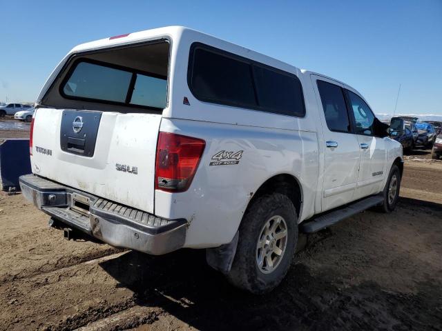 1N6AA07B96N565901 - 2006 NISSAN TITAN XE WHITE photo 3