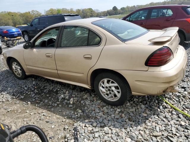 1G2NF52E54C246805 - 2004 PONTIAC GRAND AM SE1 GOLD photo 2