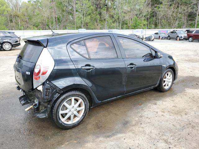 JTDKDTB36D1046065 - 2013 TOYOTA PRIUS C BLACK photo 3