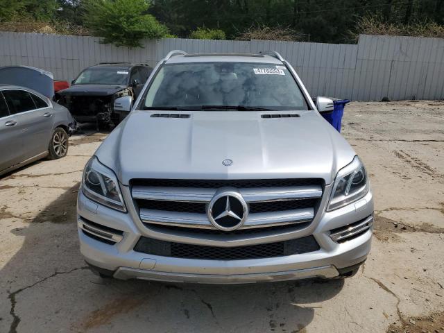 4JGDF6EE1FA472634 - 2015 MERCEDES-BENZ GL 450 4MATIC SILVER photo 5