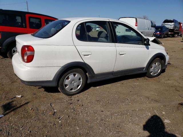 JTDBT1231Y0004261 - 2000 TOYOTA ECHO WHITE photo 3