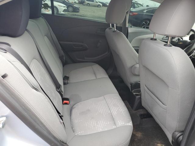 1G1JB5SG0H4153416 - 2017 CHEVROLET SONIC LS SILVER photo 10