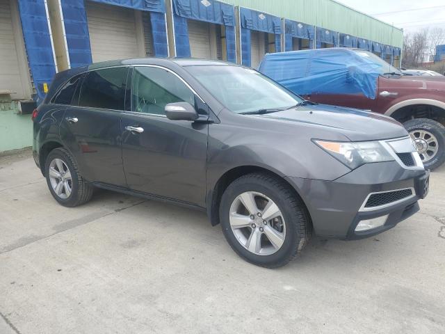 2HNYD2H3XCH512781 - 2012 ACURA MDX TECHNOLOGY CHARCOAL photo 4