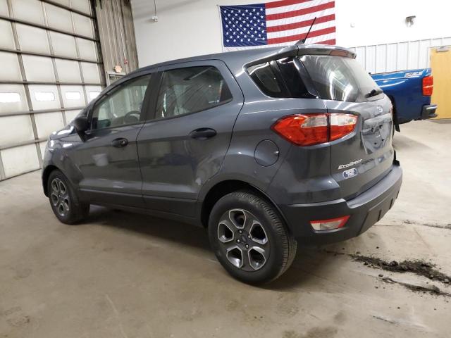 MAJ3S2FE5MC438206 - 2021 FORD ECOSPORT S GRAY photo 2