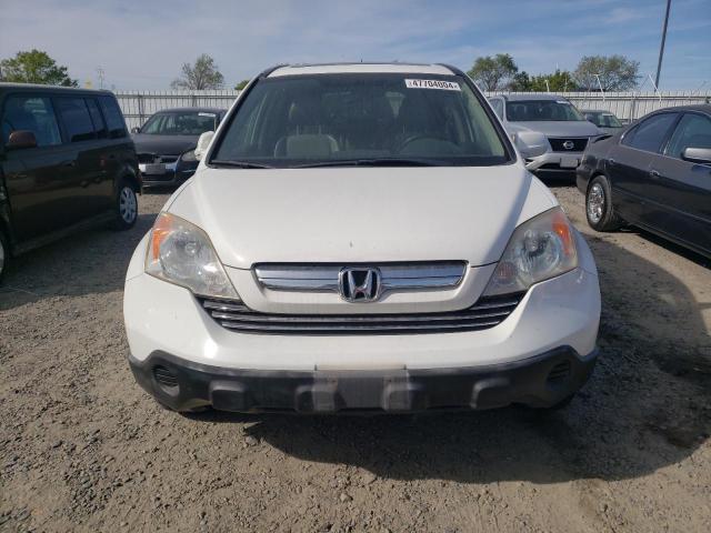 JHLRE48778C017005 - 2008 HONDA CR-V EXL WHITE photo 5