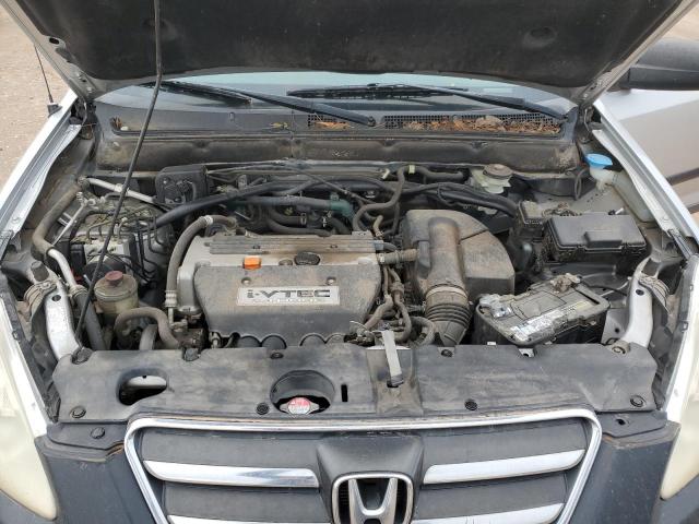 JHLRD78586C013500 - 2006 HONDA CR-V LX SILVER photo 11