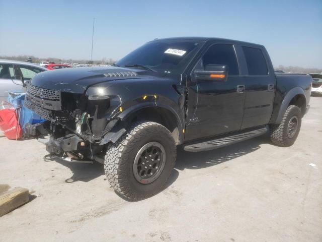 1FTFW1R65EFC42874 - 2014 FORD F150 SVT RAPTOR BLACK photo 1