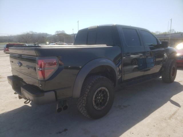 1FTFW1R65EFC42874 - 2014 FORD F150 SVT RAPTOR BLACK photo 3