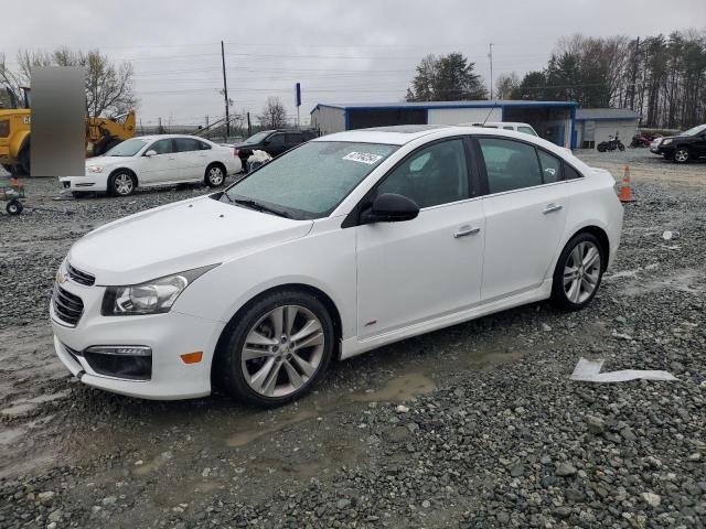 1G1PG5SB3F7182596 - 2015 CHEVROLET CRUZE LTZ WHITE photo 1