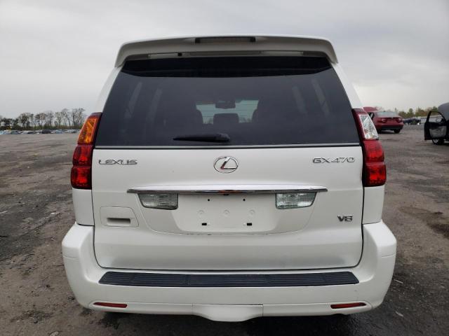 JTJBT20X280154856 - 2008 LEXUS GX 470 WHITE photo 6