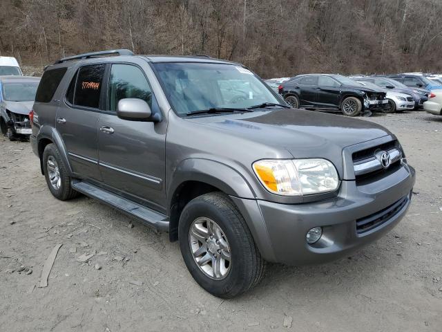 5TDBT48A26S262581 - 2006 TOYOTA SEQUOIA LIMITED GRAY photo 4