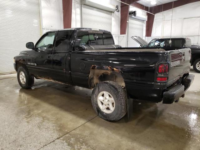 3B7HF13Z4YG157524 - 2000 DODGE RAM 1500 BLACK photo 2