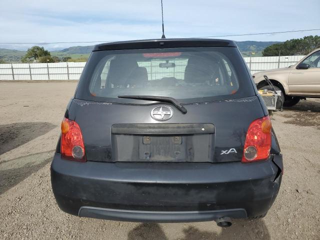 JTKKT624150082002 - 2005 TOYOTA SCION XA BLACK photo 6