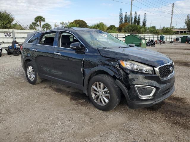 5XYPG4A53JG346079 - 2018 KIA SORENTO LX BLACK photo 4