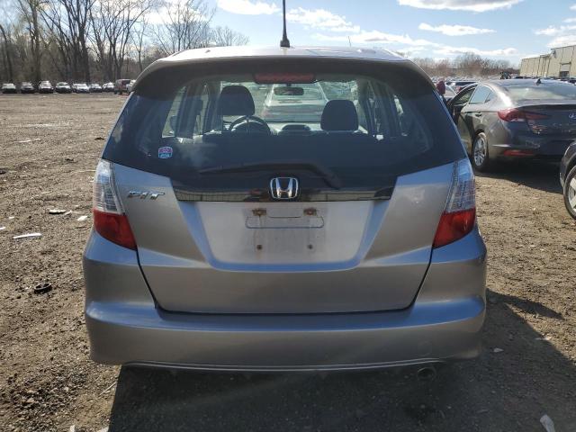 JHMGE88459S001778 - 2009 HONDA FIT SPORT GRAY photo 6