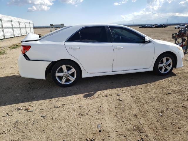 4T1BF1FK1DU258365 - 2013 TOYOTA CAMRY L WHITE photo 3