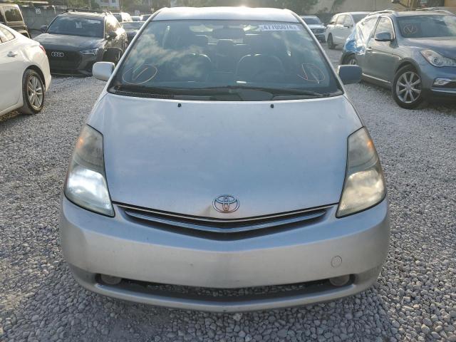 JTDKB20U077576884 - 2007 TOYOTA PRIUS SILVER photo 5