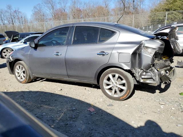 3N1CN7AP6HL844564 - 2017 NISSAN VERSA S GRAY photo 2