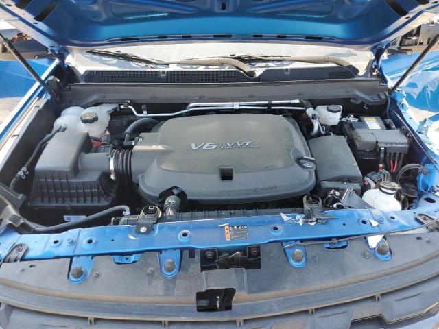 1GCGTDEN8N1277904 - 2022 CHEVROLET COLORADO Z71 BLUE photo 11