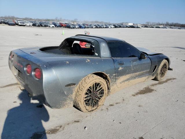 1G1YY22G945123430 - 2004 CHEVROLET CORVETTE GRAY photo 3