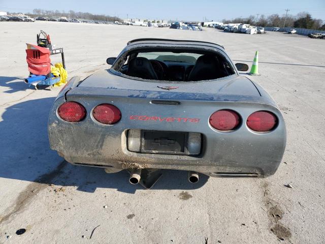 1G1YY22G945123430 - 2004 CHEVROLET CORVETTE GRAY photo 6