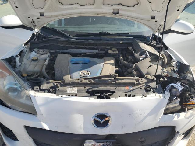 JM1BL1V87C1551867 - 2012 MAZDA 3 I WHITE photo 11