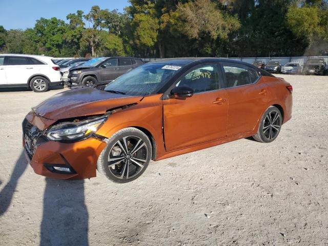 3N1AB8DV8LY308551 - 2020 NISSAN SENTRA SR ORANGE photo 1