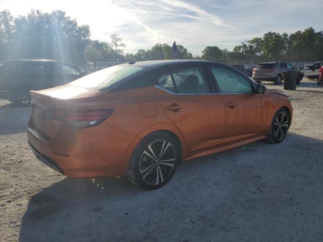 3N1AB8DV8LY308551 - 2020 NISSAN SENTRA SR ORANGE photo 3