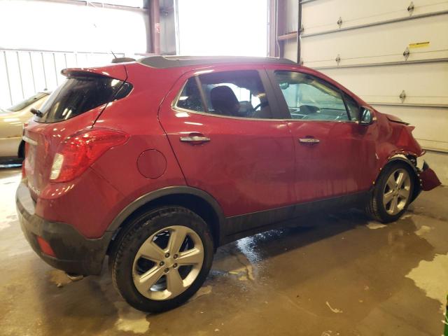 KL4CJCSB8GB599202 - 2016 BUICK ENCORE RED photo 3