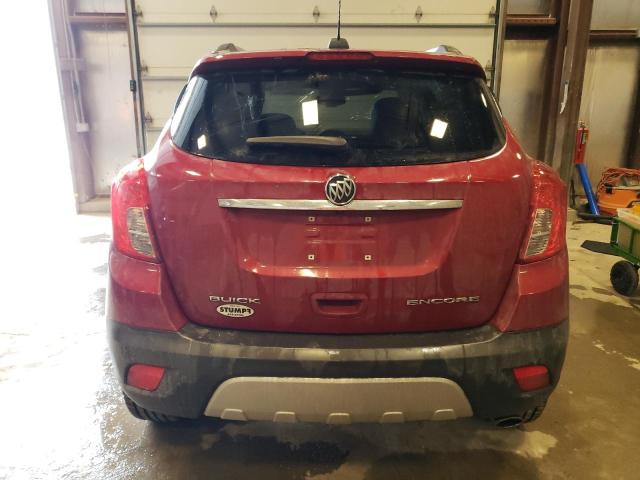 KL4CJCSB8GB599202 - 2016 BUICK ENCORE RED photo 6