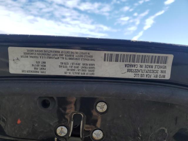 2C3CDZFJ7LH227308 - 2020 DODGE CHALLENGER R/T SCAT PACK BLACK photo 12