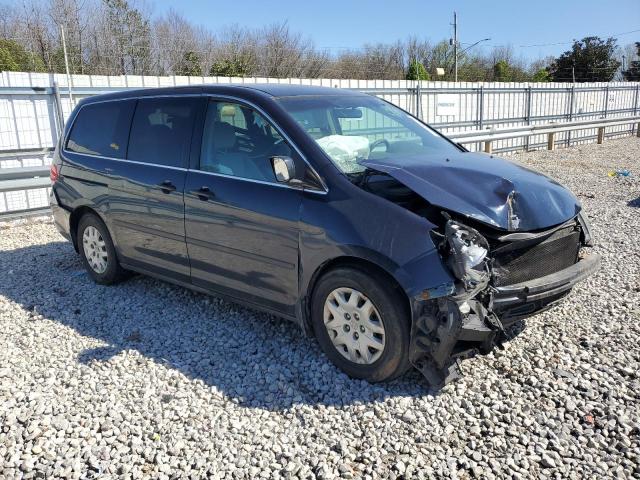 5FNRL3H21AB024901 - 2010 HONDA ODYSSEY LX BLUE photo 4