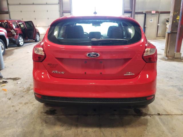 1FAHP3M28CL431352 - 2012 FORD FOCUS SEL RED photo 6