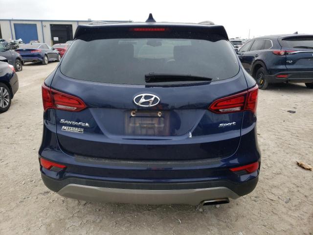 5XYZU3LB9JG507730 - 2018 HYUNDAI SANTA FE S BLUE photo 6