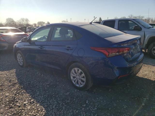 3KPC24A60ME142279 - 2021 HYUNDAI ACCENT SE BLUE photo 2