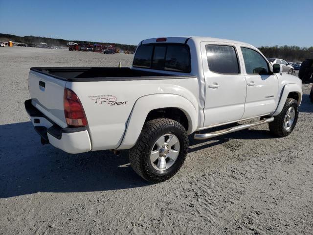 5TELU42N05Z062054 - 2005 TOYOTA TACOMA DOUBLE CAB WHITE photo 3