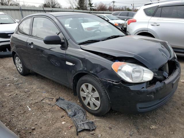 KMHCM3AC2AU174105 - 2010 HYUNDAI ACCENT BLUE BLACK photo 4