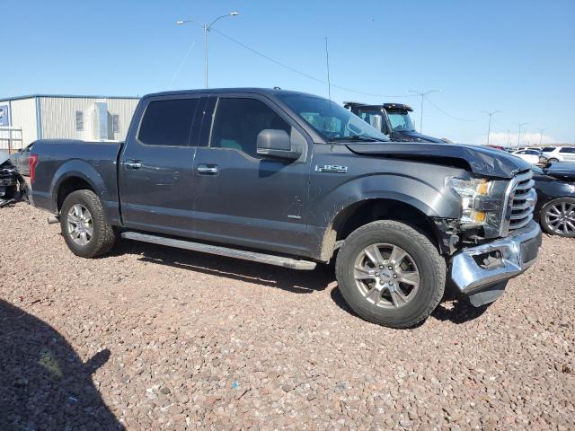 1FTEW1CP2FFA57342 - 2015 FORD F150 SUPERCREW GRAY photo 4