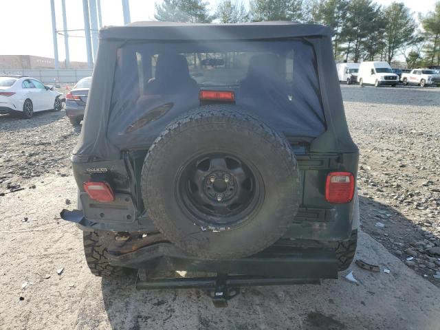 1J4FA29S85P361668 - 2005 JEEP WRANGLER / SE GREEN photo 6