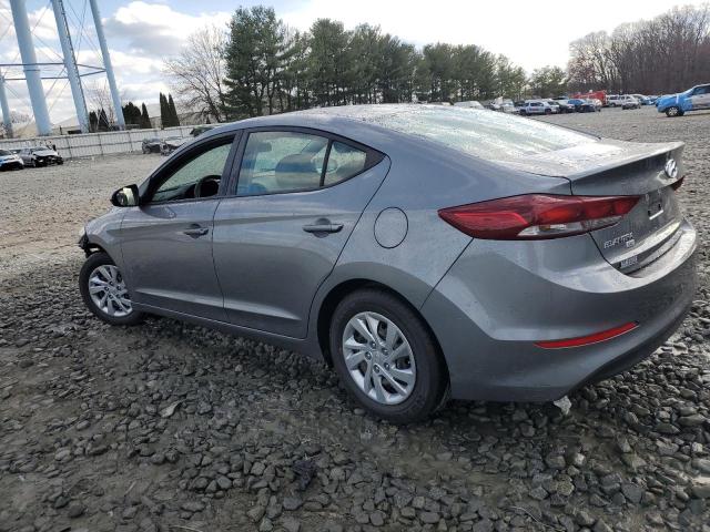 KMHD74LF9JU537914 - 2018 HYUNDAI ELANTRA SE GRAY photo 2