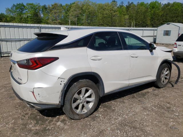 2T2BZMCA7HC106243 - 2017 LEXUS RX 350 BASE WHITE photo 3