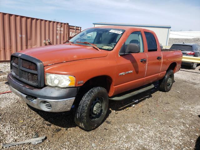 1D7KU28D53J545583 - 2003 DODGE RAM 2500 ST ORANGE photo 1