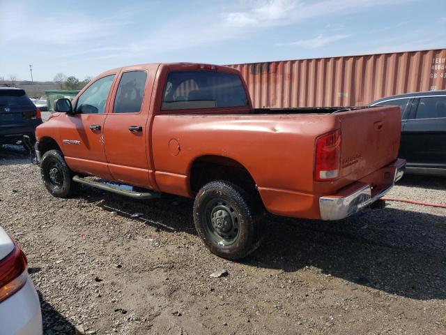 1D7KU28D53J545583 - 2003 DODGE RAM 2500 ST ORANGE photo 2