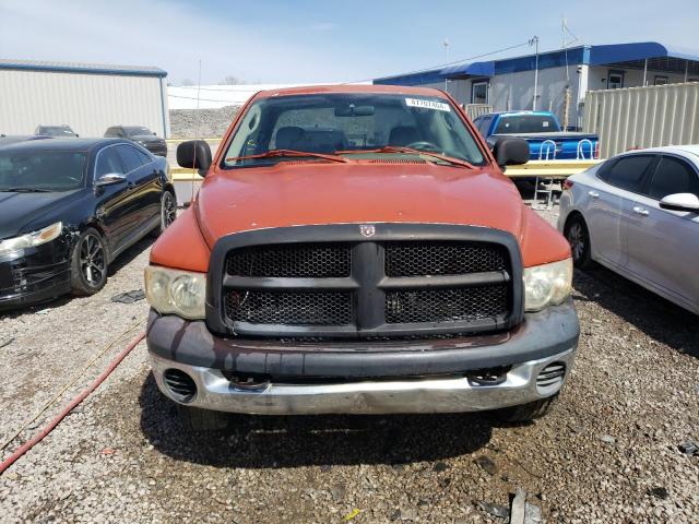 1D7KU28D53J545583 - 2003 DODGE RAM 2500 ST ORANGE photo 5