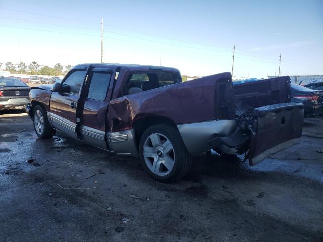 2GCEC19T5Y1280238 - 2000 CHEVROLET SILVERADO C1500 BURGUNDY photo 2