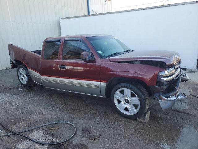 2GCEC19T5Y1280238 - 2000 CHEVROLET SILVERADO C1500 BURGUNDY photo 4