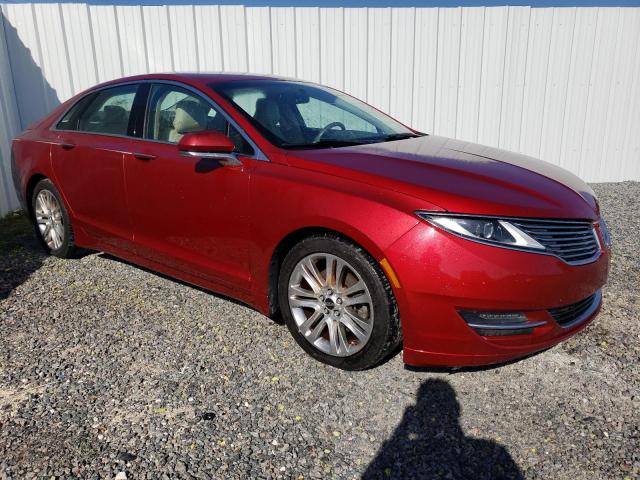 3LN6L2G91GR627040 - 2016 LINCOLN MKZ RED photo 4